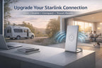 Mini Router, WiFi Router Compatible with Gen 3, mini kit, V4 Compact, White, for Home, Office, RV, or Travel