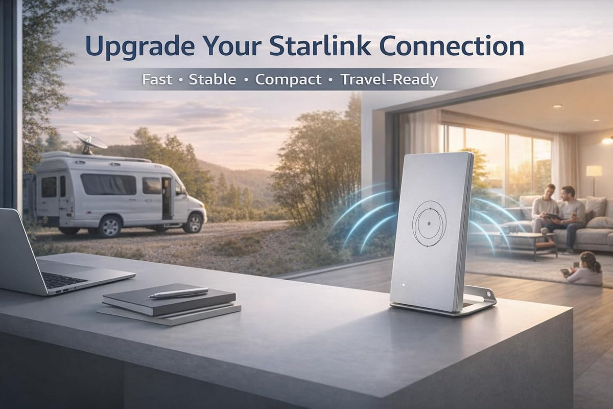 Mini Router, WiFi Router Compatible with Gen 3, mini kit, V4 Compact, White, for Home, Office, RV, or Travel