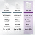 NETGEAR Cloud Managed 9.4G WiFi 7 Wireless Multi-Gig Access Point (WBE710)