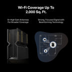 TP-Link Tri-Band BE9300 WiFi 7 Router (Archer BE550)