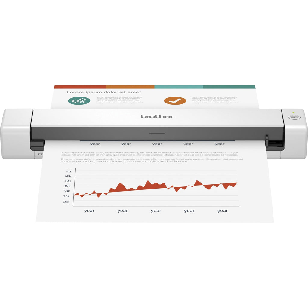 Brother DS-640e Compact Portable Document Scanner