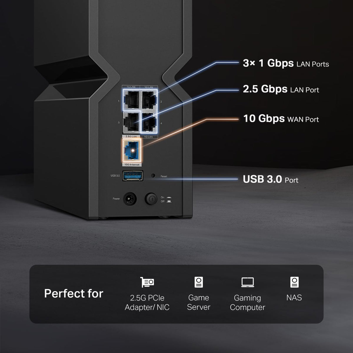 TP-Link Tri-Band BE15000 WiFi 7 Router Archer BE700