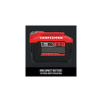 CRAFTSMAN V20 Lithium Ion Battery for Power Tools, 9 Ah, LED Charge Indicator (CMCB209)