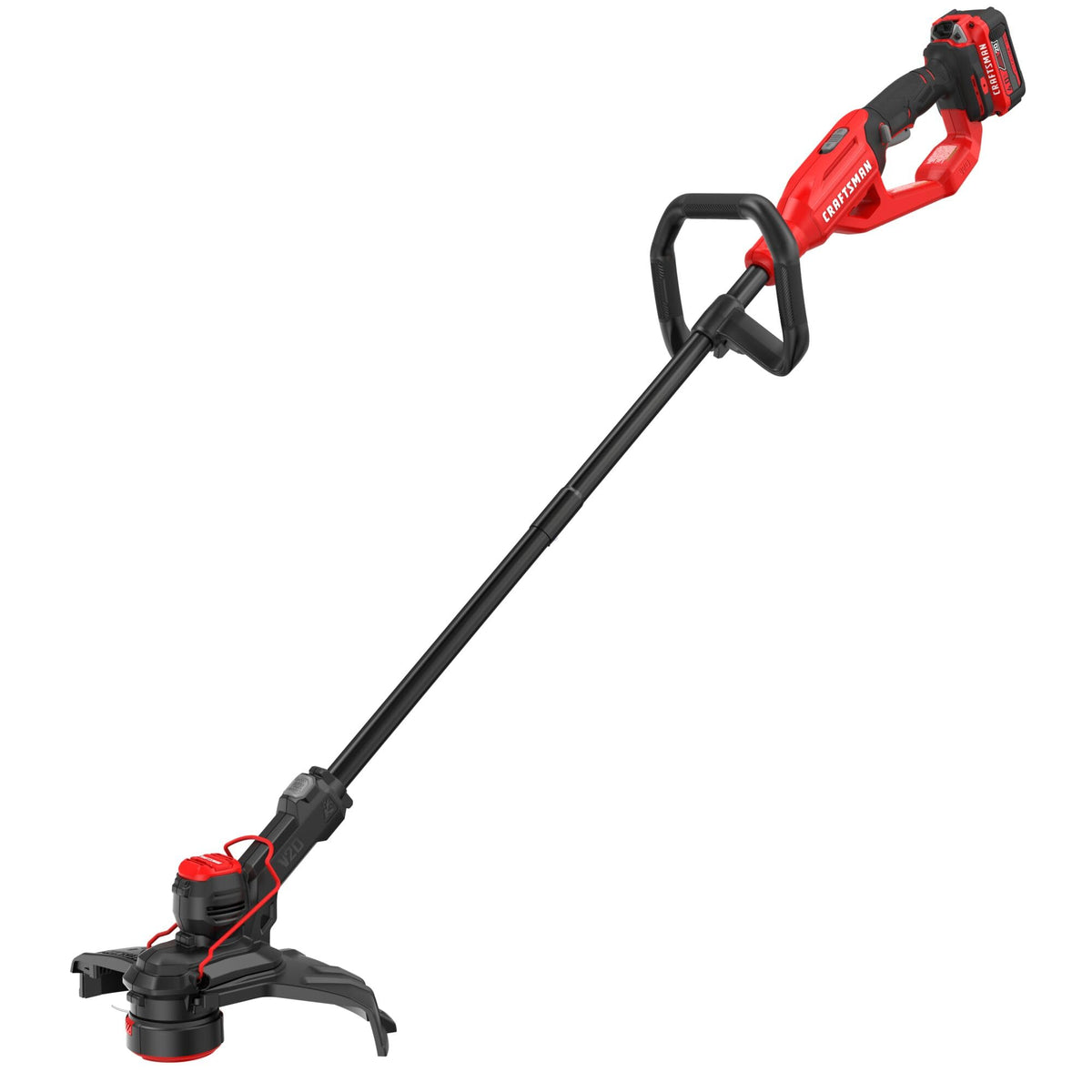 CRAFTSMAN V20 RP Cordless String Trimmer and Lawn Edger Kit, Weed Wacker, Extended Run Time, Brushless High-Output Motor, 13 Inch Deck, 5.0Ah Battery & Charger Included (CMCST930P1)