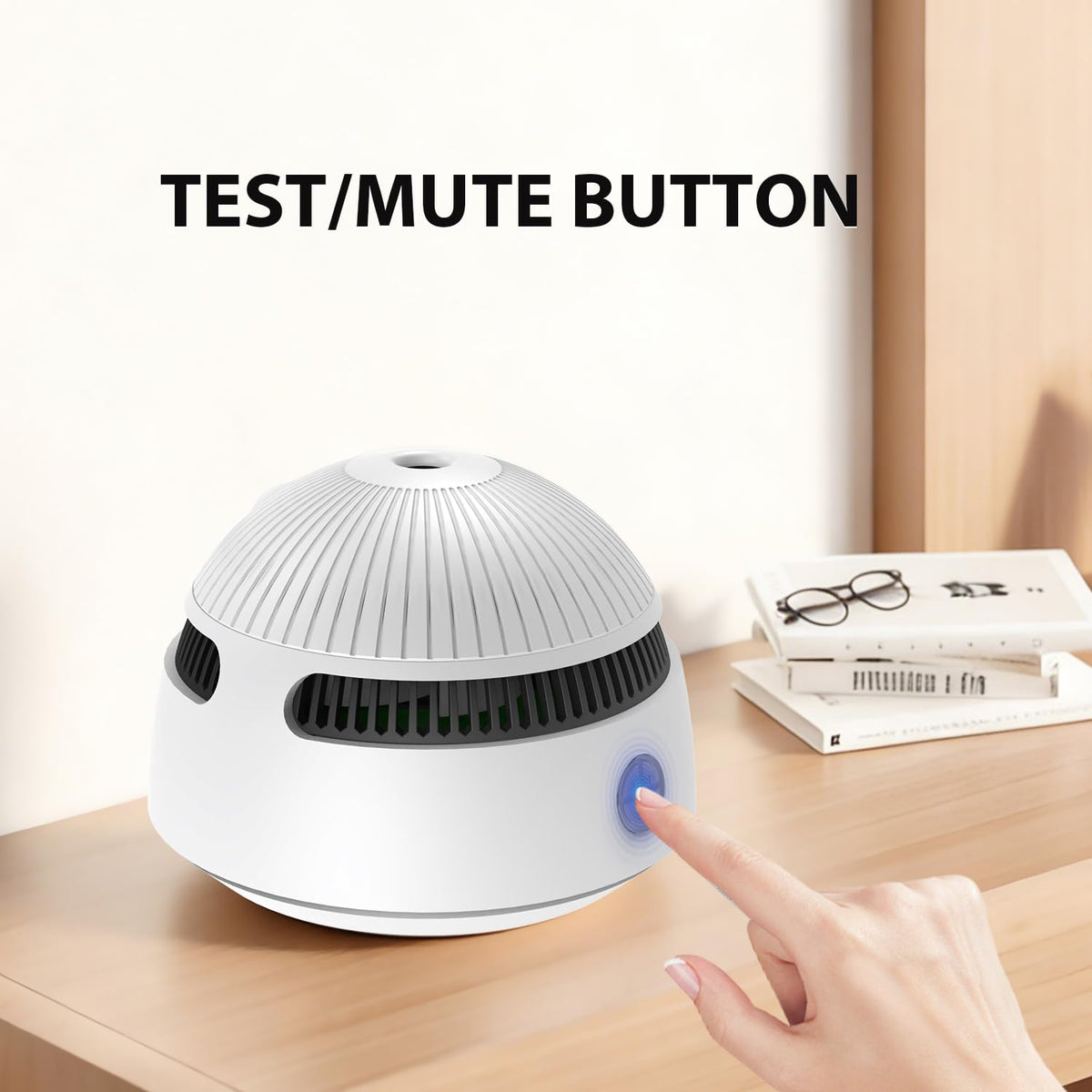 ZWE Smoke Detectors & Fire Alarms 12 Pcs with Magnetic Installation Tool