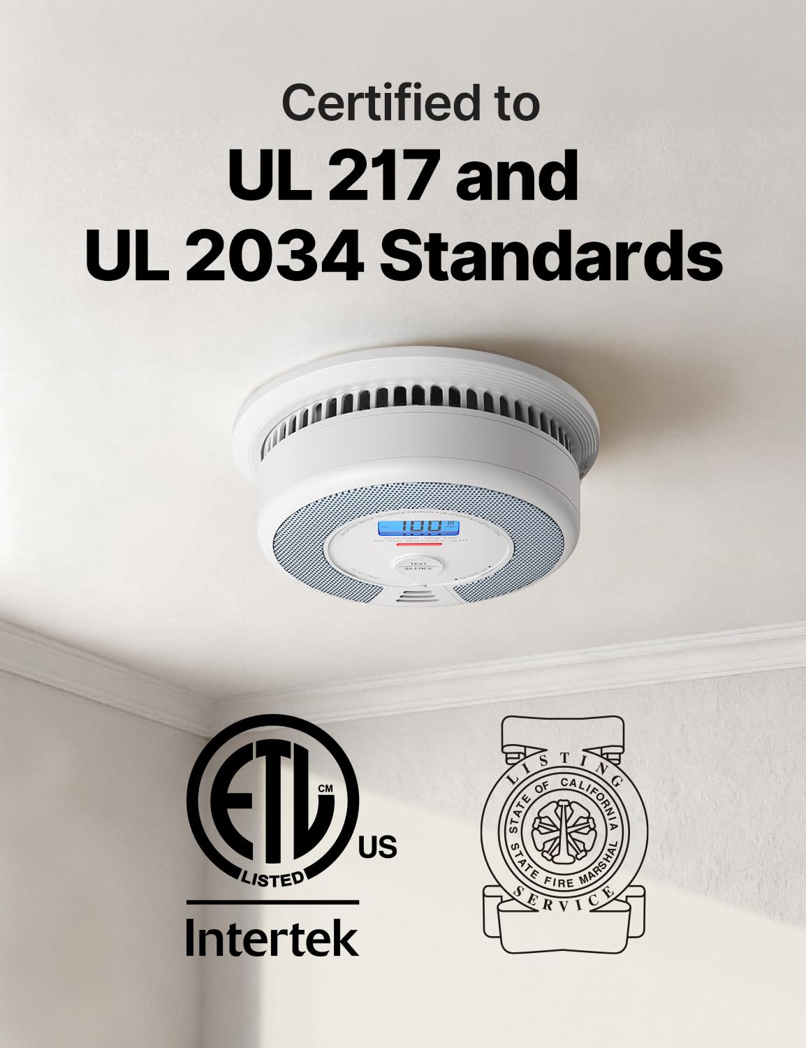 X-Sense Interconnected Smoke Carbon Monoxide Detector Kit