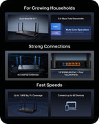 TP-Link BE3600 Dual-Band Wi-Fi 7 Router (Archer BE220)