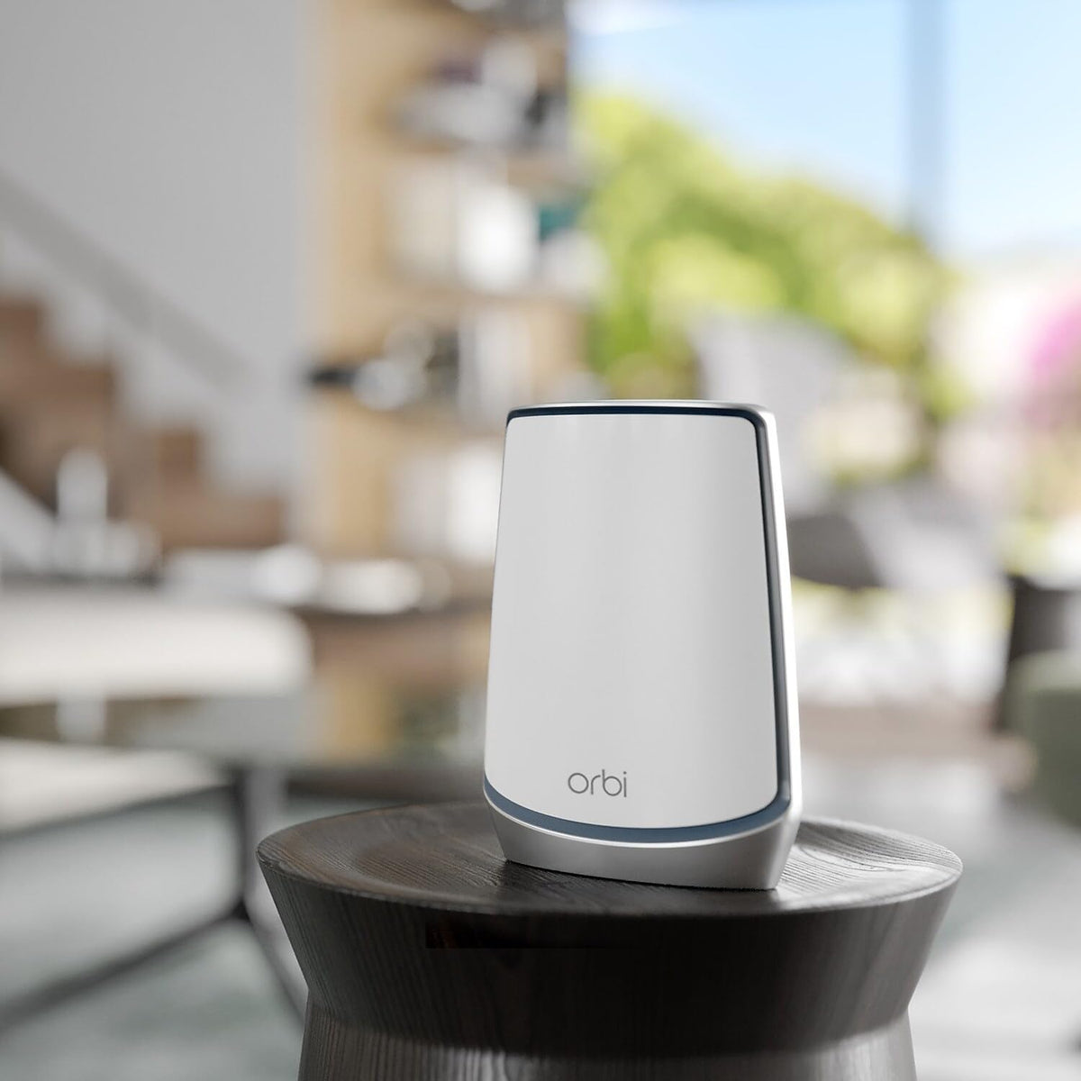 NETGEAR Orbi Whole Home Tri-Band WiFi 6 Mesh Network System (RBK852) – Router with 1 Satellite Extender -Security Features - Coverage Up to 5,000 sq. ft., 100 Devices - AX6000 (Up to 6Gbps)