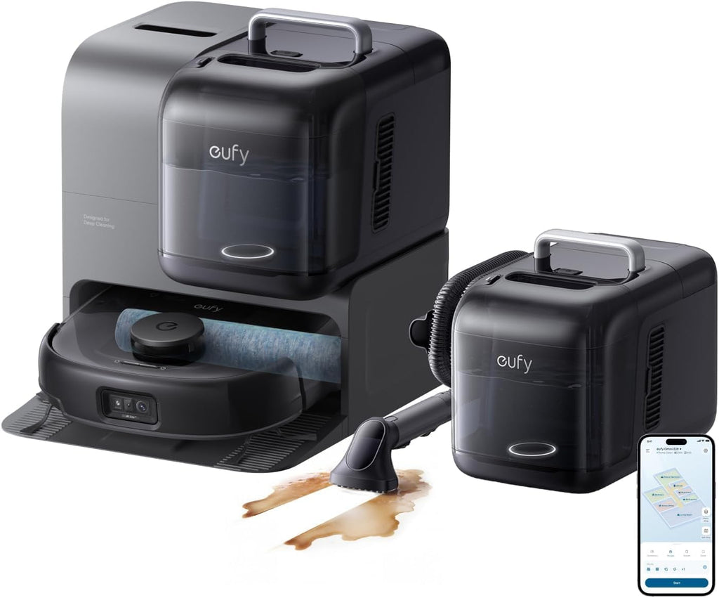 eufy Certified Like-New C20 Omni Vacuum and Mop Combo（Renewed）