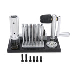 Pissente Jump Ring Maker Stainless Steel Jewelry Ring Tool with 20 Mandrels 2.5mm to 12mm Manual Easy Assemble for Jewelry Making Wire Wrapping Beading Users
