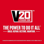 CRAFTSMAN V20 20 in Lawn Mower, 2 x 5Ah Batteries and 2 Chargers Included, High Effeciency Brushless Motor, Push Mower, Up to 50 Min of Runtime, Lightweight, Grass Bag, Low Profile (CMCMW220P2)