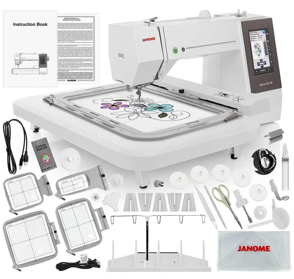 Janome Memory Craft 500e LE Embroidery Machine