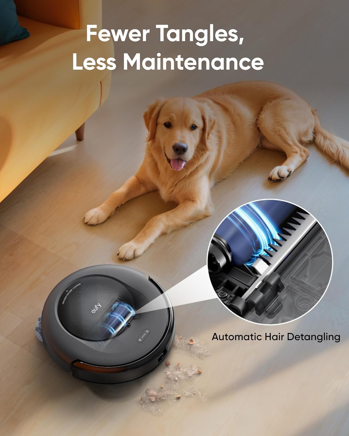 eufy Certified Like-New C20 Omni Vacuum and Mop Combo（Renewed）
