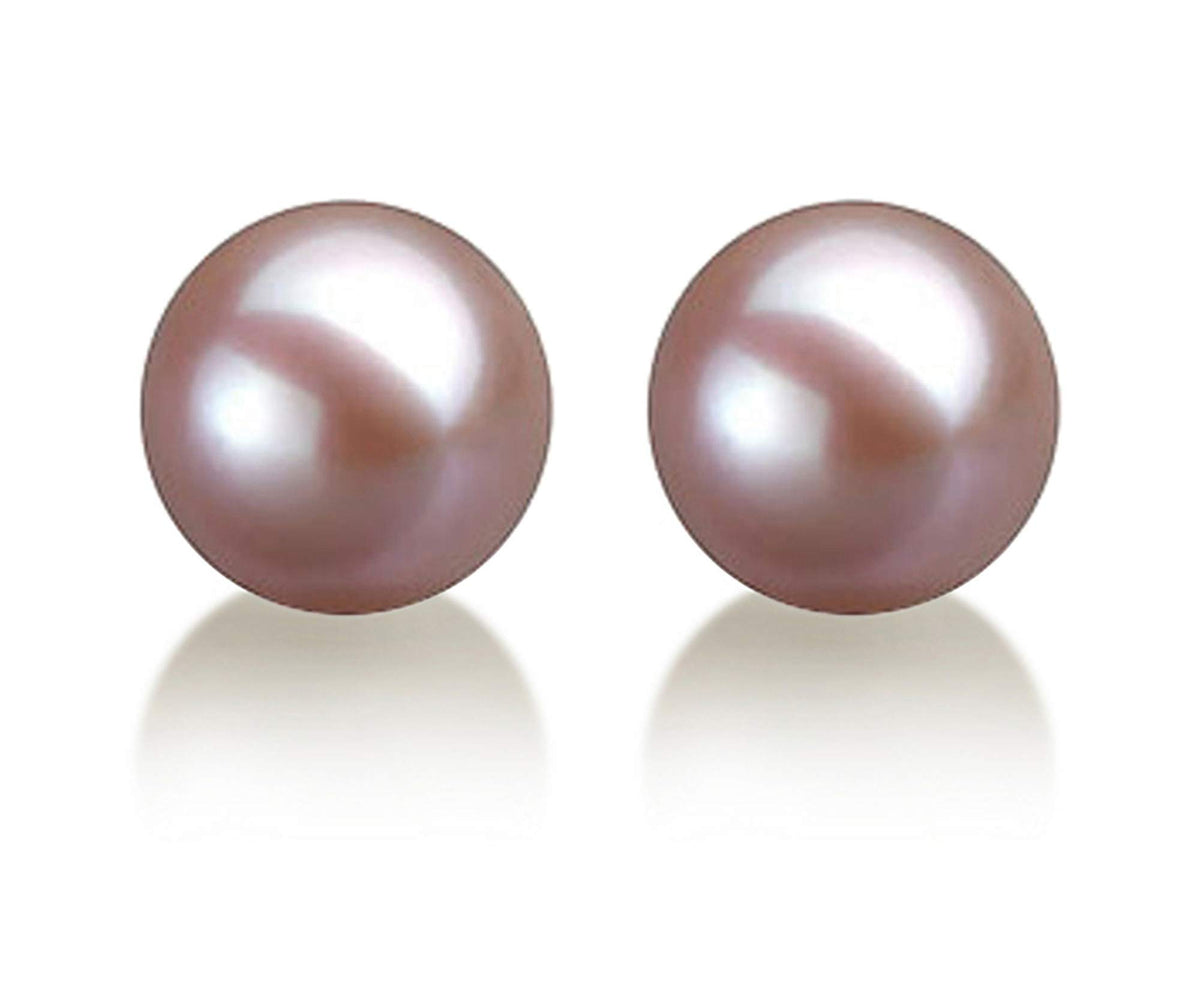 Pair of Japanese Freshwater Loose Cultured Pearls AAAA Graded Lavender Color 5-10mm Half Drilled or Undrilled for Jewelry Making Rings, Pendants, Earrings Add On Beads – Orien Jewelry
