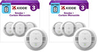 Kidde Smoke & Carbon Monoxide Detector, AA Battery-Powered, 30CUDR, 3 Pack