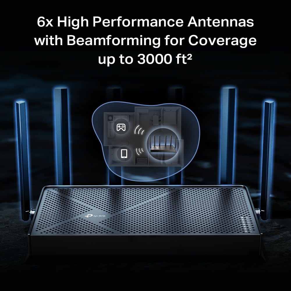 TP-Link Archer BE12000 Tri-Band Wi-Fi 7 Router (Archer BE670)
