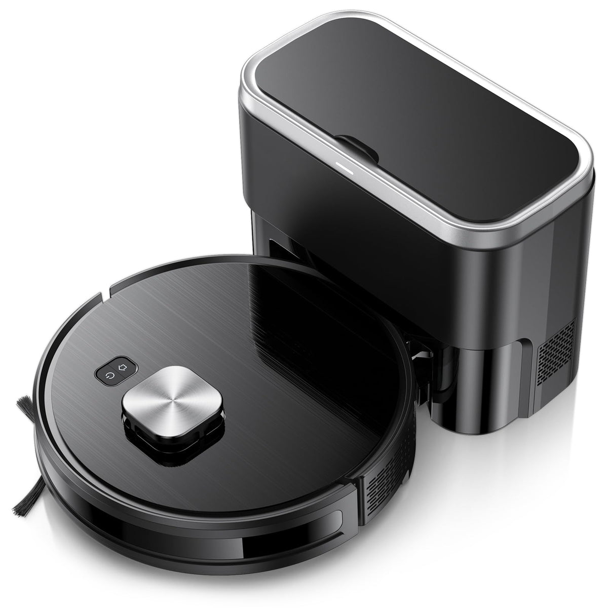 Robot Vacuum and Mop for Pet Hair, 11500Pa Suction, 90-Day Self-Emptying