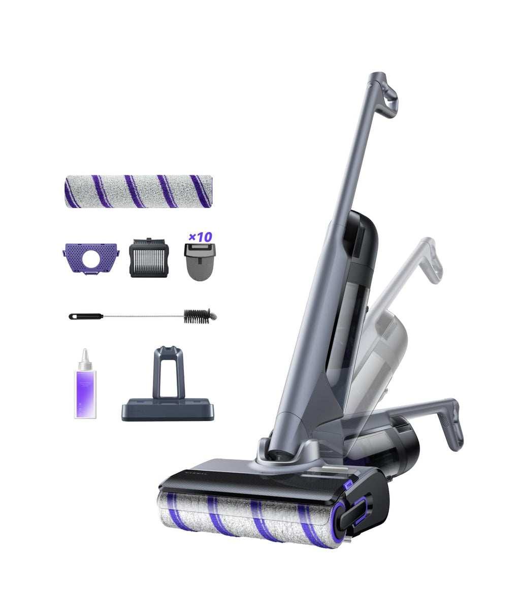 NARWAL S20 Pro Cordless Vacuum Mop with Self-Cleaning, Wet Dry Vacuum Cleaner for Hard Floors, Ideal for Families with Kids and Pets