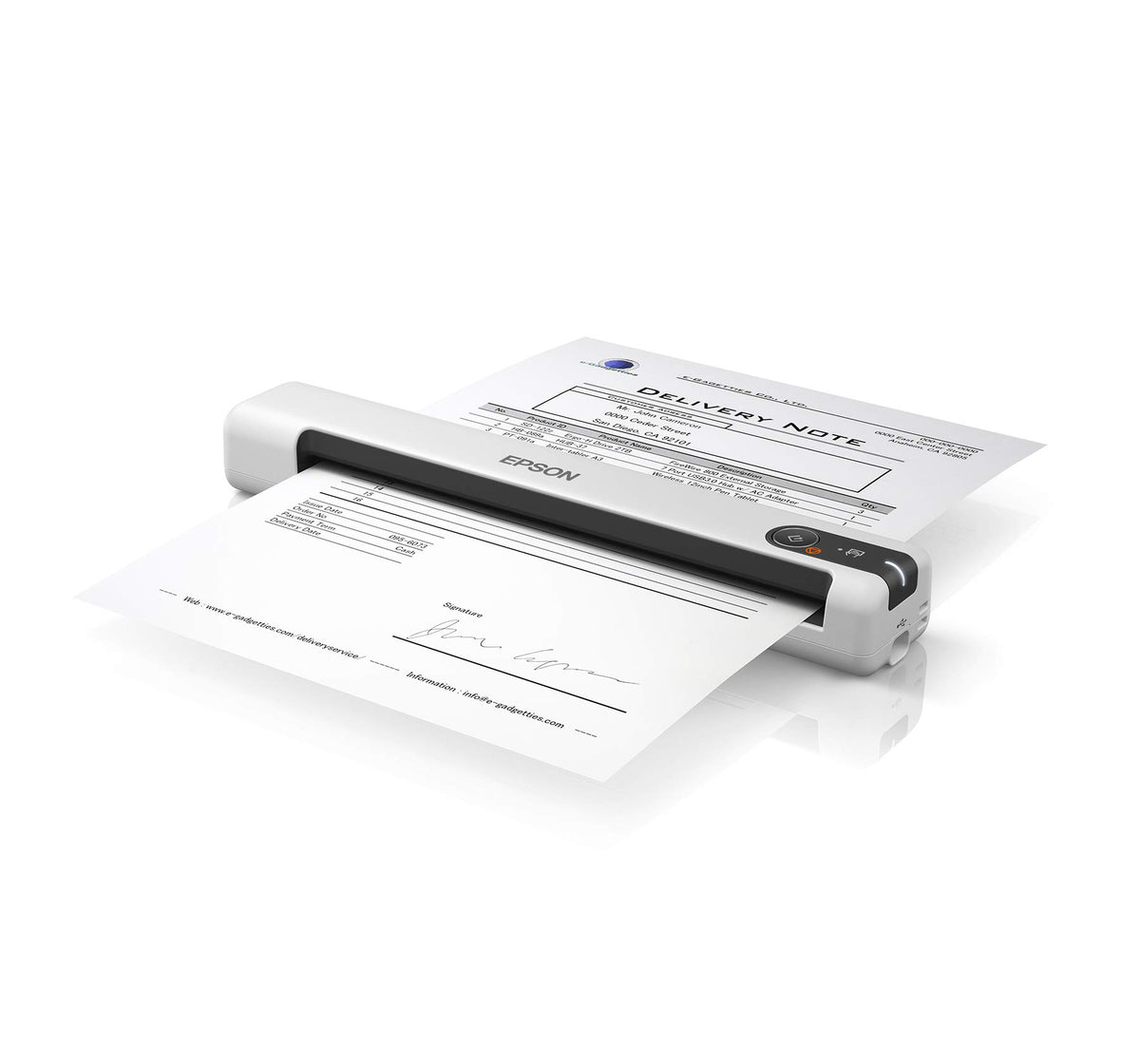Epson DS-70 Portable Document Scanner Mobile Single-Sheet Scanner