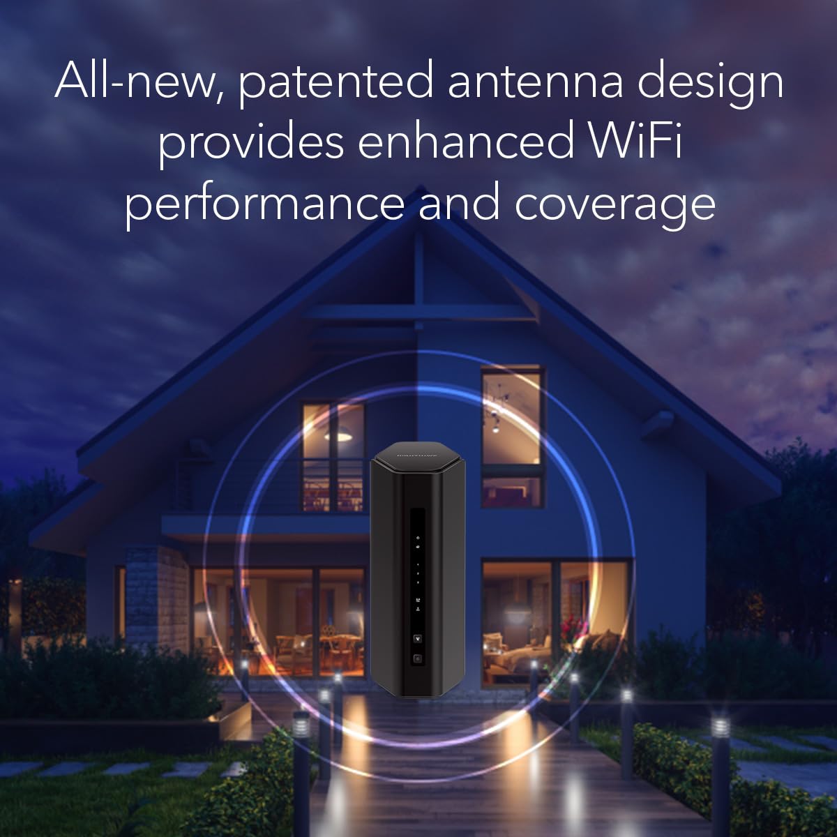 NETGEAR Nighthawk WiFi 7 Router RS140, Up to 2,250 sq ft, 5 Gbps