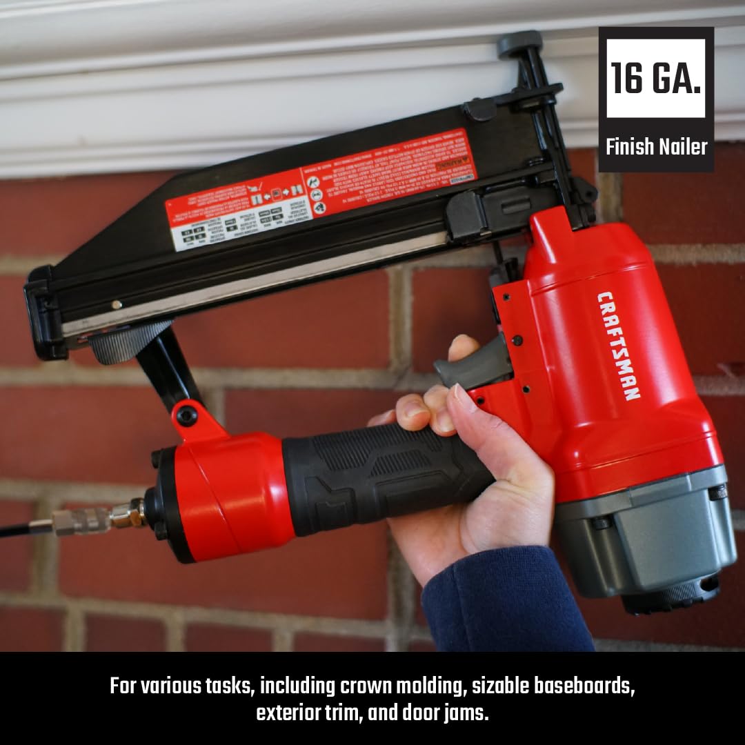 Craftsman 6Gal Pancake Air Compressor 4-Tool Combo Kit, Oil-Free, 150 PSI