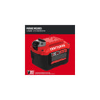 CRAFTSMAN V20 Lithium Ion Battery for Power Tools, 9 Ah, LED Charge Indicator (CMCB209)