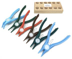 Nylon Pliers Set of 6 for Jewelry Making, Non-Marring Plastic Jaw, Assorted Shapes, for Beading, Wire Wrapping, and Crafting
