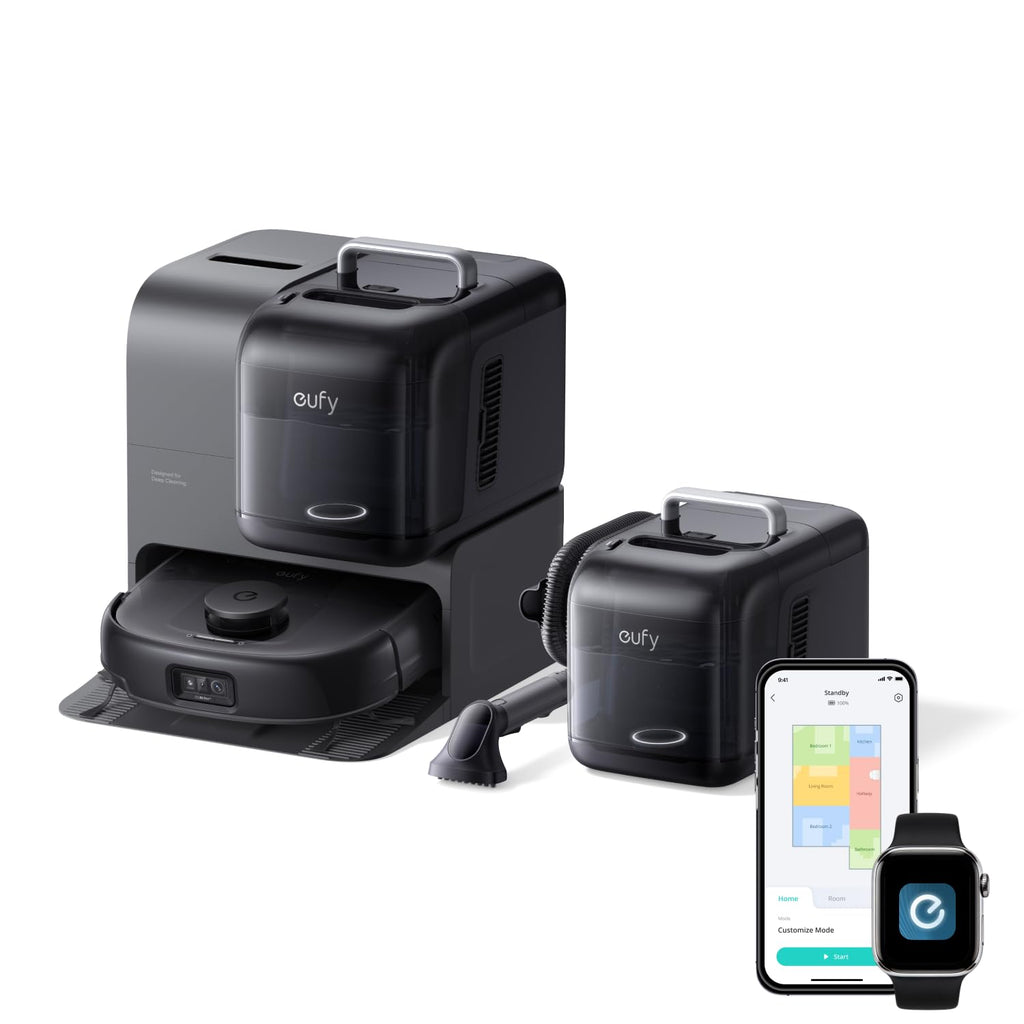 eufy Omni S2 Robot Vacuum and Mop Combo, 30,000 Pa, 99.99% Germ Removal