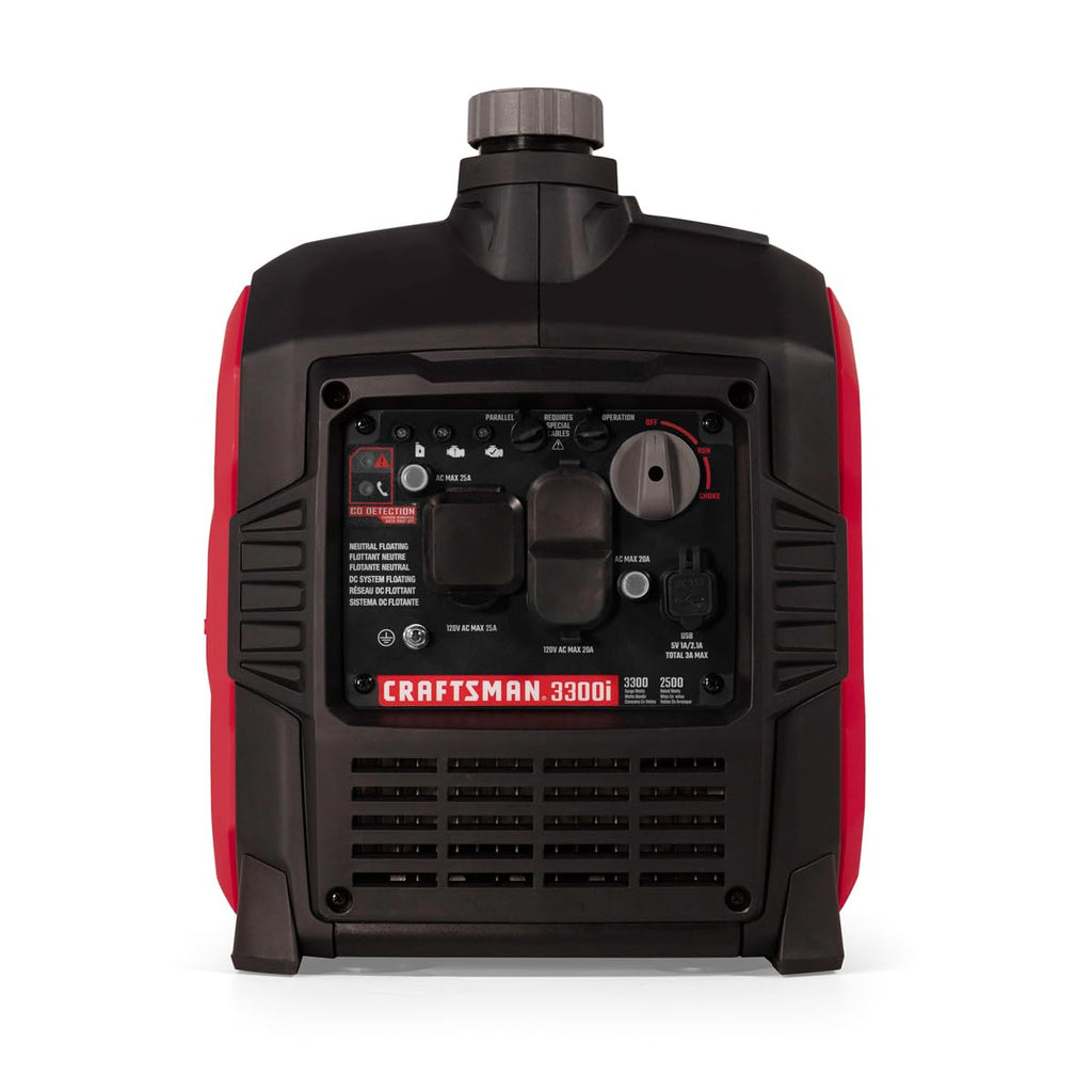 CRAFTSMAN 3,300 Starting Watt Gas Powered Portable Inverter Generator