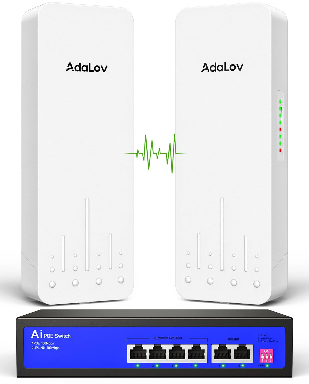CPE366 Outdoor Wireless Bridge 3KM 5.8G Gigabit Point to Point WiFi Bridge