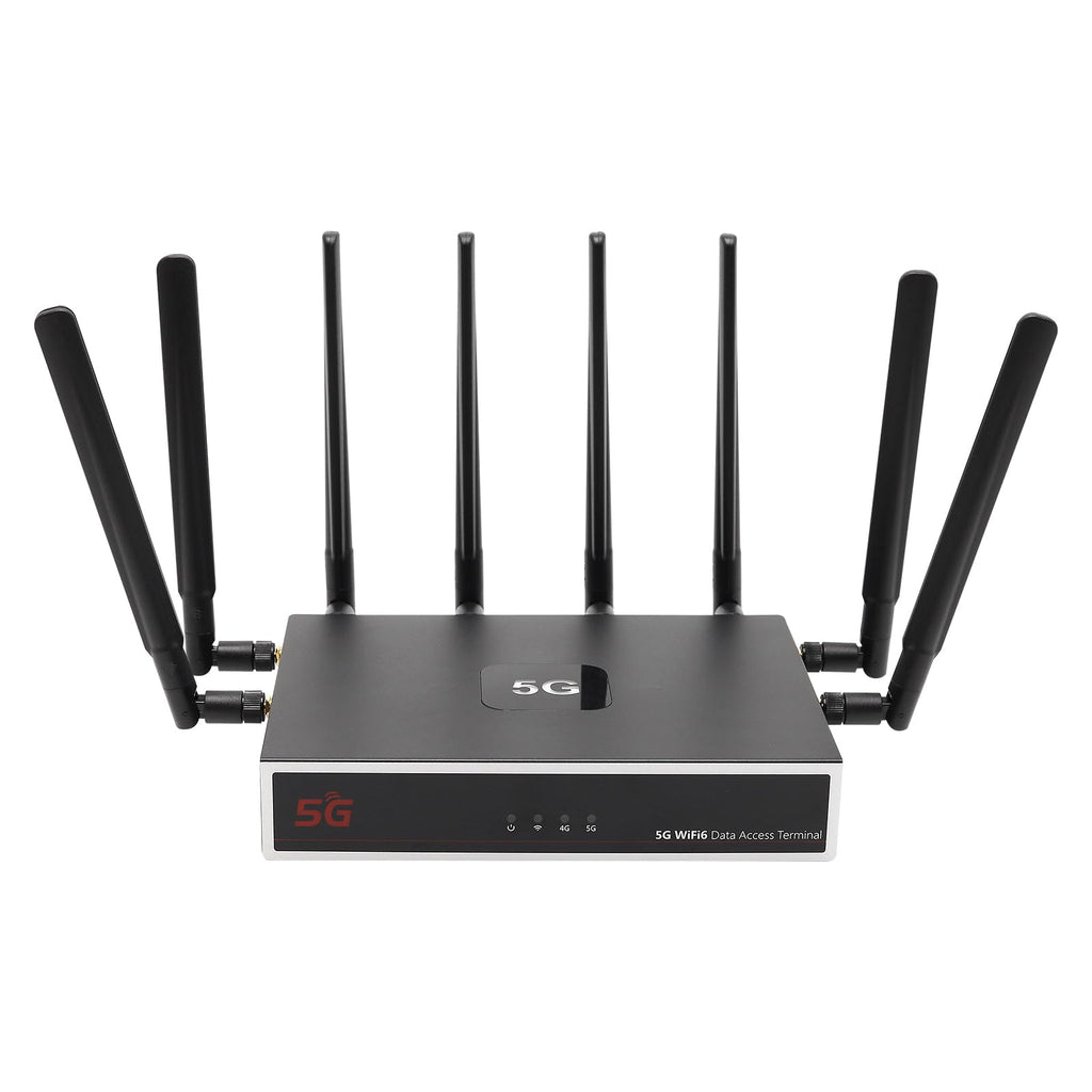 5G SIM Card Router CPE, WiFi 6 5G Modem Dual Band NSA SA with SIM Card Slot for Smarthome Office Indoor High Speeed Wireless Router