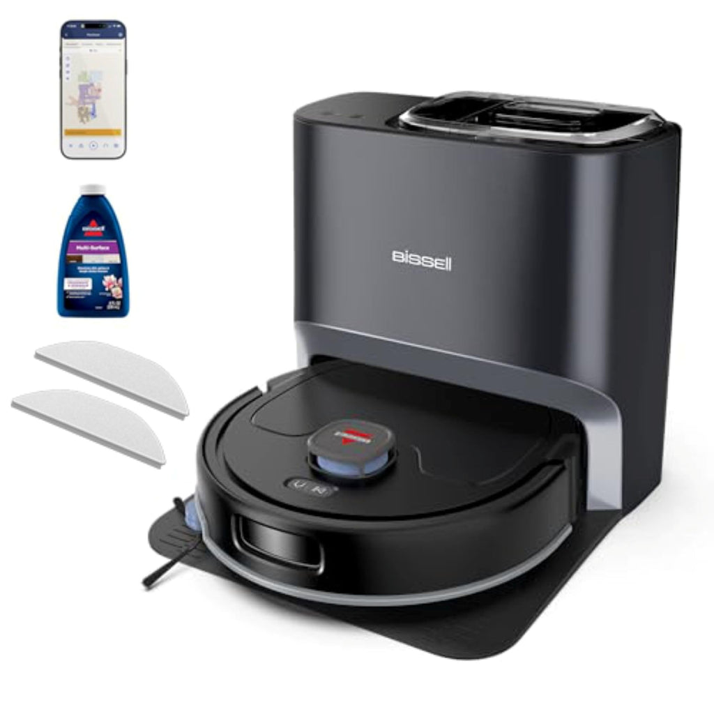 BISSELL FlexClean FurForce Robot Vacuum & Mop, LiDAR Navigation, HEPA, 4270