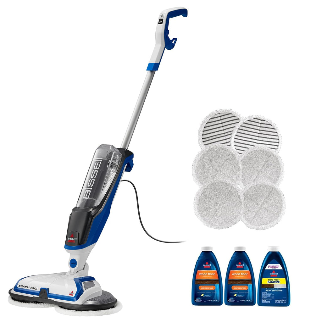 BISSELL SpinWave Pet Hard Floor Corded Spin Mop, 20399