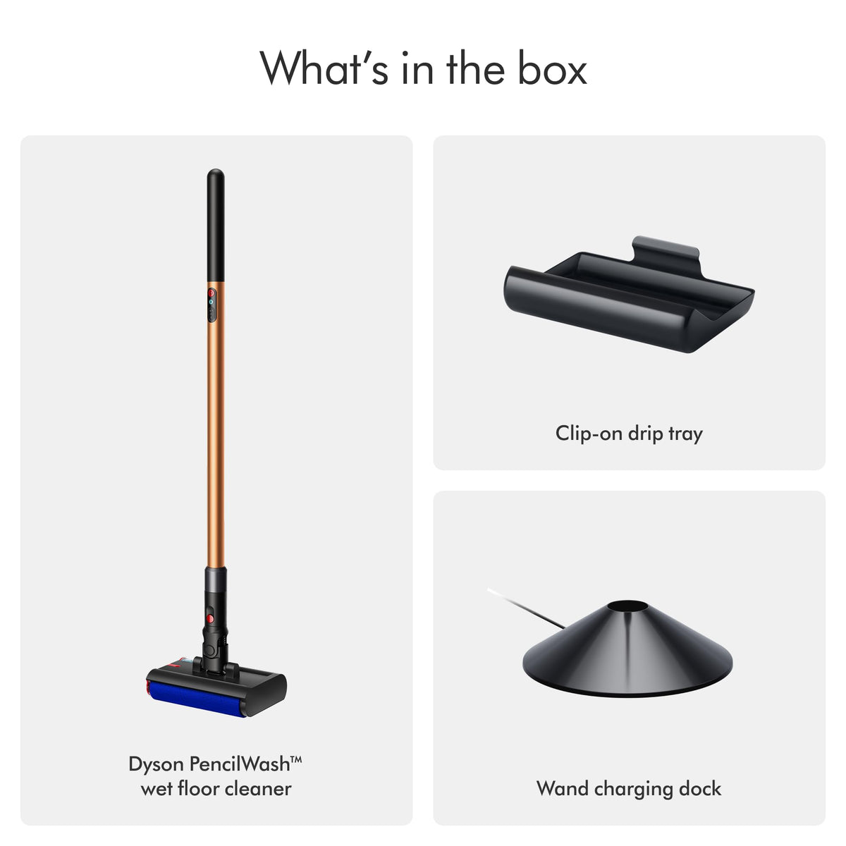 Dyson PencilWashᵀᴹ Cordless Wet Cleaner for Hard Floors - Ultra Slim and maneuverable, Cleans Wet and Dry Messes, 30 Minutes Run time
