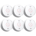 Siterlink Smoke Detectors 10 Year Sealed Battery Operated 6 Pack