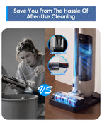 Tineco Pure ONE Station 5 Cordless Smart Vacuum with 2.5L Auto Dust Base, Full-Path Self-Cleaning, 175AW Suction, ZeroTangle Tech, Stick Vacuum Cleaner for Pet Hair, Carpet & Hard Floor