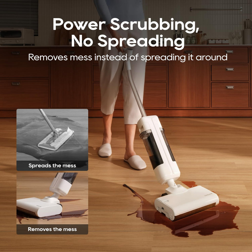 DREAME FloorX 110 Plus Cordless Hard Floor Cleaner, Household Wet & Dry Mop