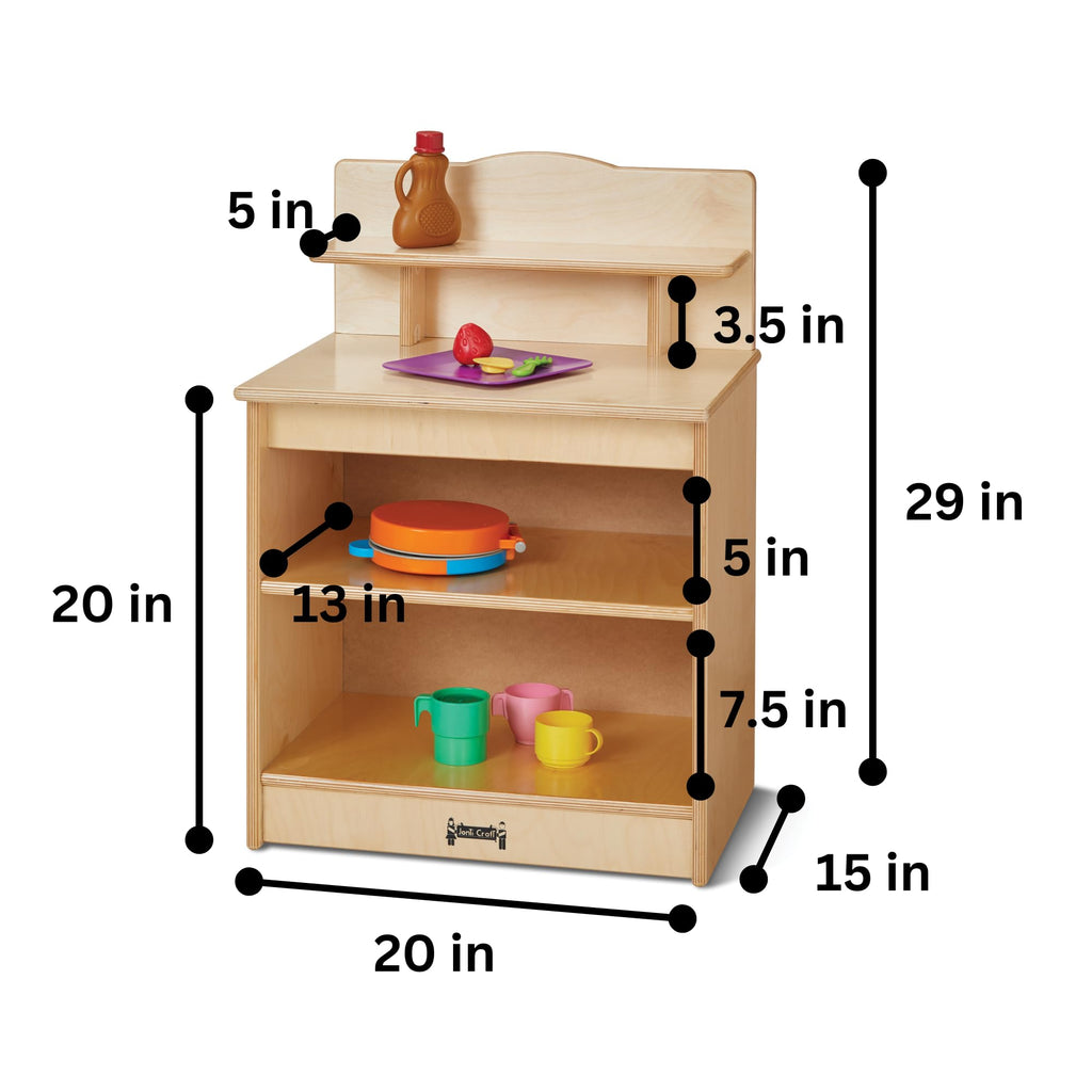 Jonti-Craft 2427JC Toddler Kitchen Cupboard