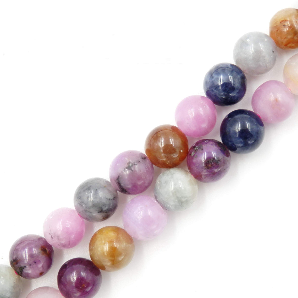 Natural Stone Beads for Jewelry Making Loose Beads with Stretch Cord for Bracelet Necklace Making AAA Tanzanite Beads 6mm