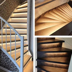 RW-5630 Motion-Activated LED Stair Lighting Kit with Daylight Sensor, 48" Warm White 3000K Cuttable Strip Light for Indoor LED Stair Lights (16 Steps)