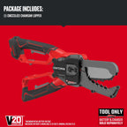 CRAFTSMAN V20 Cordless Lopper, 6 inch, Bare Tool Only (CMCCSL621B)