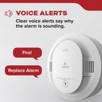 Kidde Smoke Detector, 10-Year Battery-Powered, 20SD10-V, 3 Pack