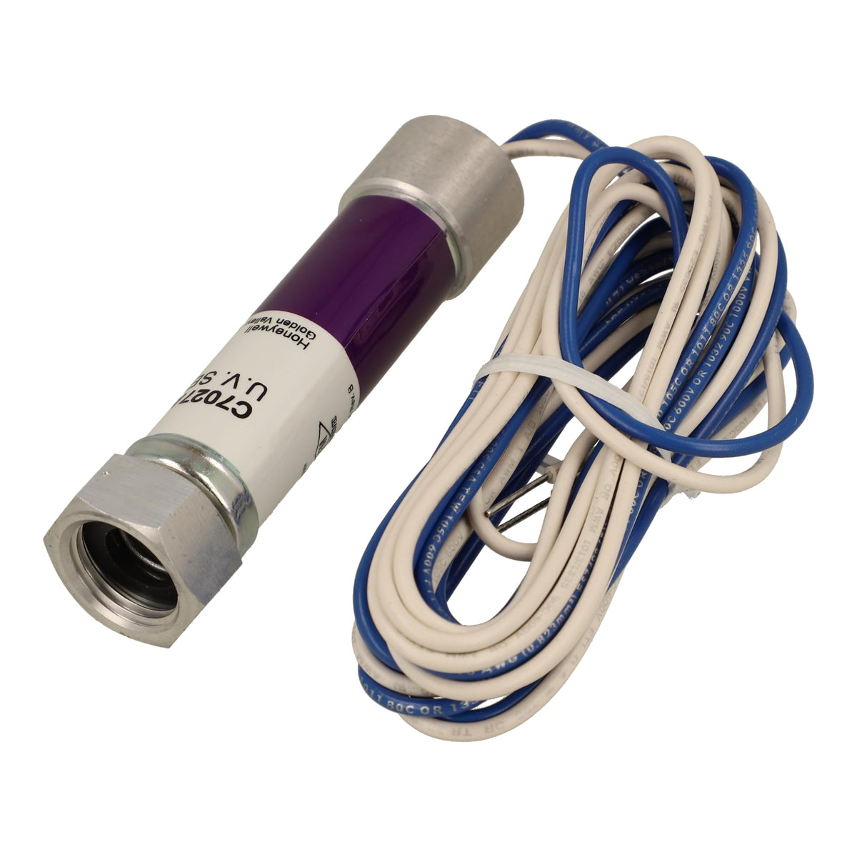 Honeywell C7027A1049/U Ultraviolet Flame Sensor, Mini-Peeper, 0 Degree F to 215 Degree F Temperature Range
