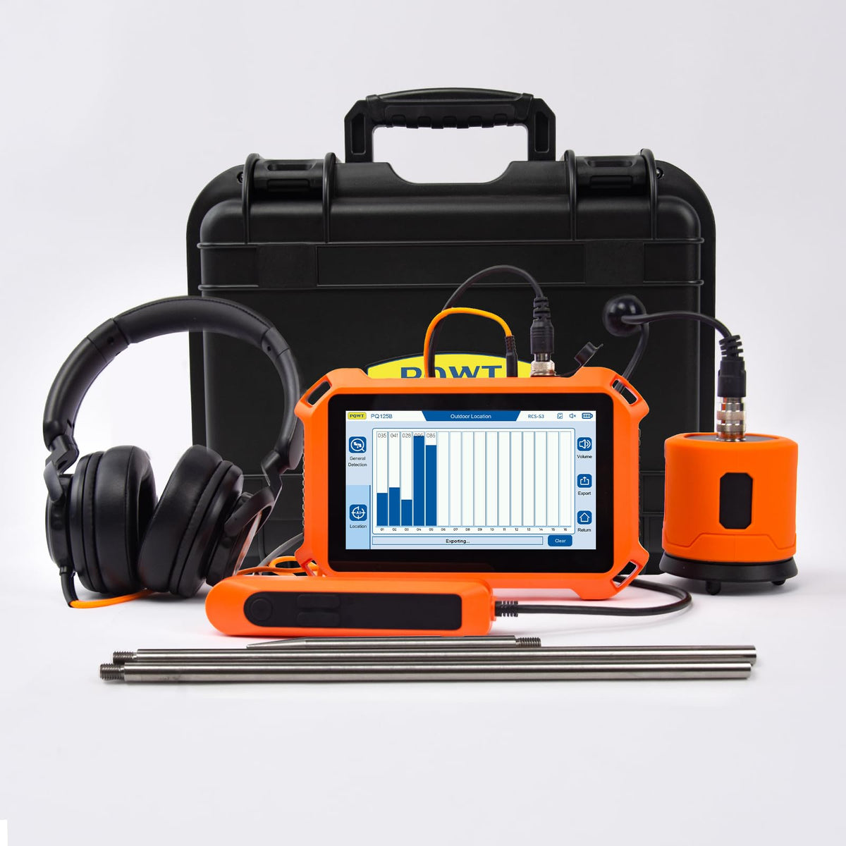 PQ125A Underground Water Leak Detectors for Home Pressure Sewer
