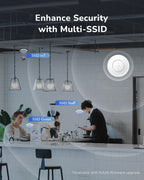 Cudy BE11000 Wi-Fi 7 Gigabit Mesh Access Point, 10G SFP+, 2.5G PoE, AP11000
