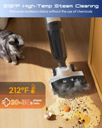Wet Dry Vacuum Steam Mops, 4-in-1 Steam Vacuum Cleaner for Floor Cleaning