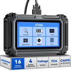 XTOOL D5S OBD2 Scanner, 16 Resets, Engine ABS SRS Transmission Scan Tool