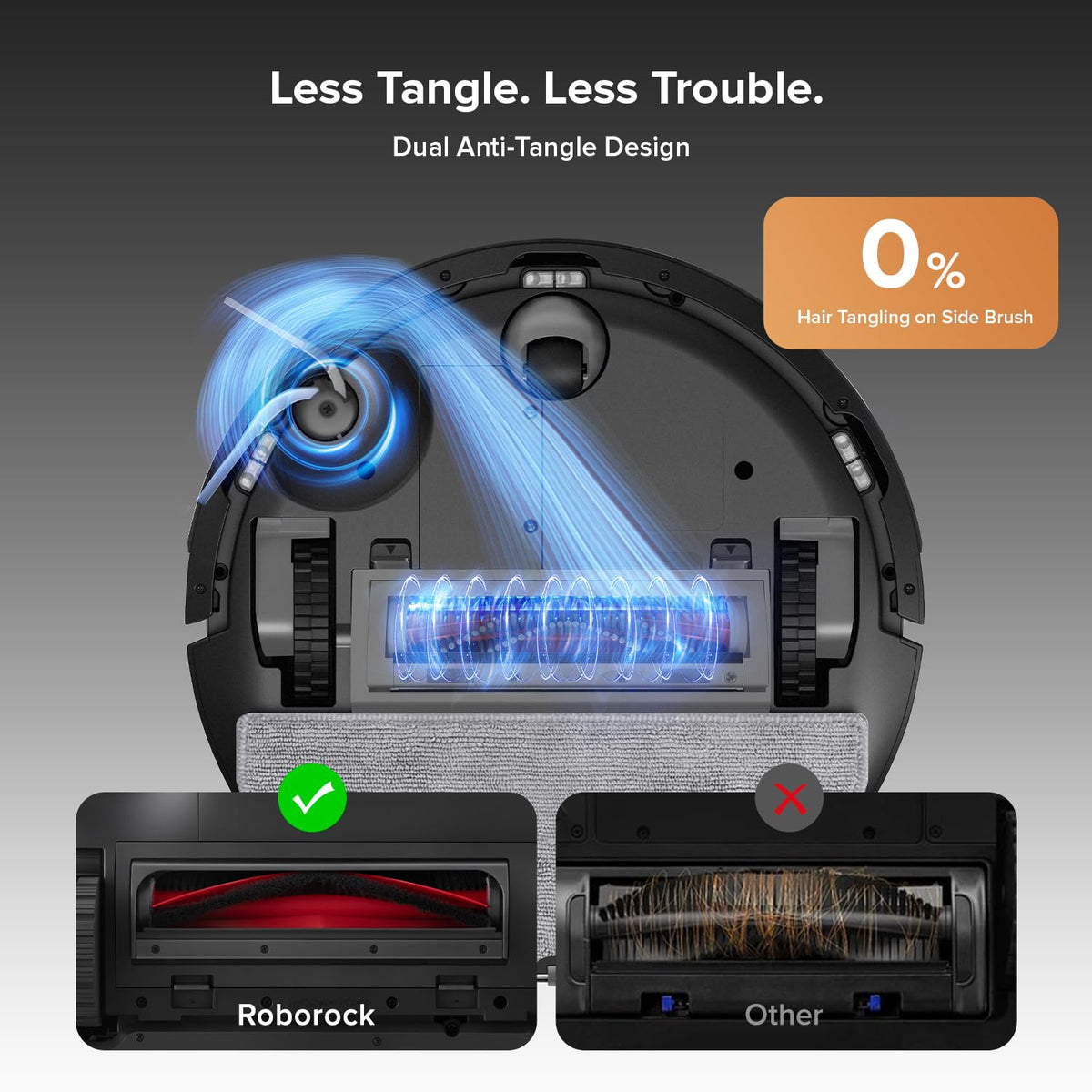 roborock Q10 S5+ Robot Vacuum and Mop, 10,000Pa Suction