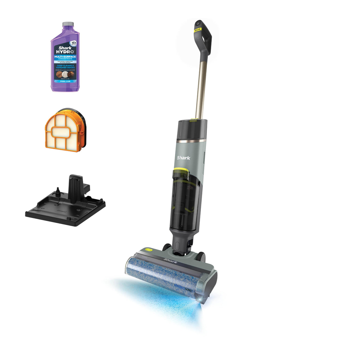 Shark HydroVac MessMaster Corded Wet Dry Vacuum, Mop & Self-Clean, WD161