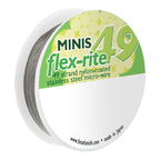 The Beadsmith Flex-Rite Beading Wire, Nylon-Coated Stainless-Steel Wire